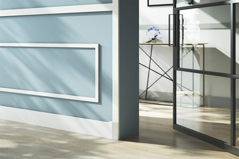 NMC WALLSTYL профиль FD15S выс.плотности 150х18мм белый 8шт/кор *